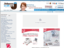 Tablet Screenshot of johnsonscale.net
